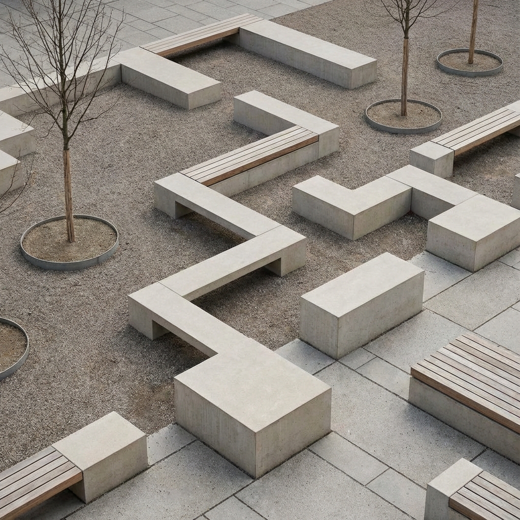 Urban Void, a city park concept